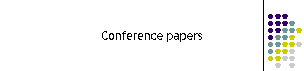 Conference papers